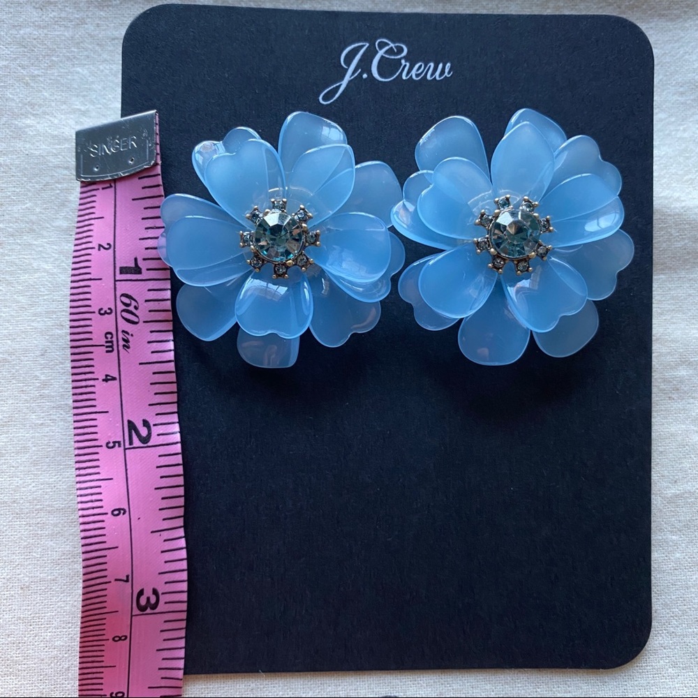 J. Crew Full bloom flower earrings - Picture 7 of 7